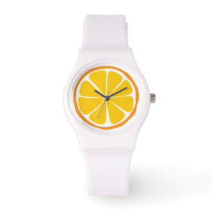 Summer Citrus Orange Watch Armbanduhr