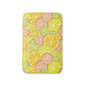 Summer Citrus Slice Badematte (Vorderseite Vertikal)
