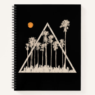 Summer City Skyline Notizblock