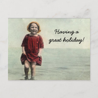 Summer Classic Postcard Feiertagspostkarte