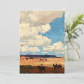 "Summer Cloud" Western Art von Edgar Payne Einladung (Stehend Vorderseite)