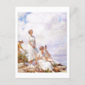 Summer Clouds Charles Courtney Curran Postkarte (Vorderseite)