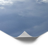 Summer Clouds Gedicht Poster (Ecke)