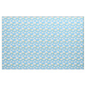Summer Clouds und Sunshine Sky Gemustert Stoff (Yard (91,4 cm))