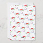 Summer Cocker Spaniel Beach Party Einladung (Rückseite)