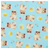 Summer Cocker Spaniel Stoff (Nahaufnahme)