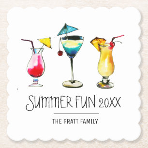 Summer Cocktail Brauch Untersetzer