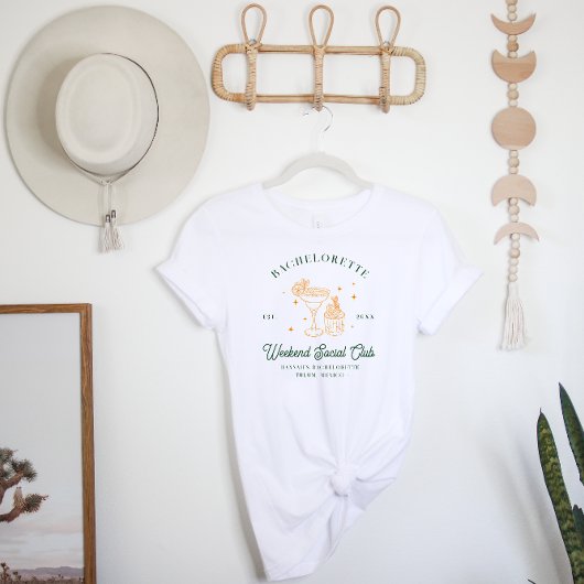 Summer Cocktail Club | Bachelorette T-Shirt