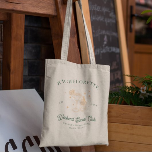 Summer Cocktail Club | Bachelorette Tragetasche