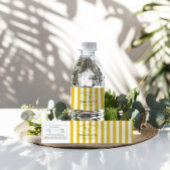 Summer Cocktail Club | Bachelorette Wasserflaschenetikett