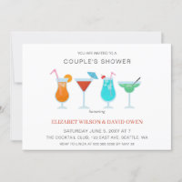 Summer Cocktail Party Couple's Dusche