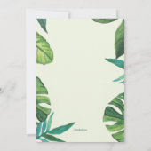 Summer Cocktail Party Einladung (Rückseite)