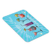 Summer Cocktails Happy Hour Somewhere Magnet (Rechte Seite)