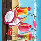 Summer Cocktails Strandtuch