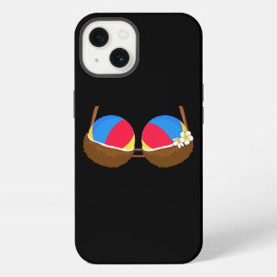 Summer Coconut Bra Halloween Kostüm Hawaii Aloha iPhone 13 Hülle