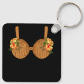 Summer Coconut Bra Halloween Kostüm Hawaii Hawaii Schlüsselanhänger (Rückseite)