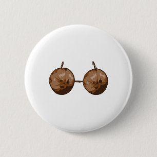 Summer Coconut Bra Halloween Kostümspass Outfit Gi Button