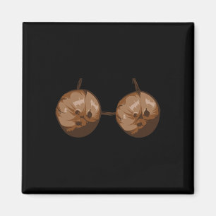 Summer Coconut Bra Halloween Kostümspass Outfit Gi Magnet