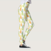 Summer colorful pineapple fruit multicolor pattern leggings (Rechts)