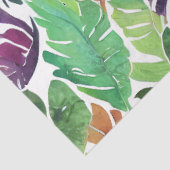 Summer Colorful Tropical Blätter Decoupage Seidenpapier (Ausschnitt)