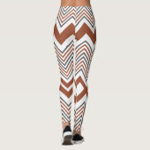 Summer Colorful Zigzag Frauen Leggings (Rückseite)