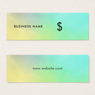 Summer Colors Bright Colorful Modern Price Tag