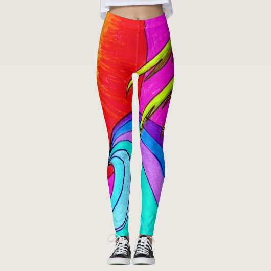 Summer Colors Leggings (Vorderseite)