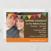 Summer Cookout Party Einladung (Vorderseite)