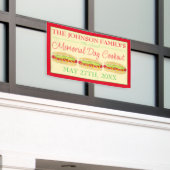 Summer Cookout Picnic Maine Red Snapper Hotdog ME Banner (Äußeres Gebäude)