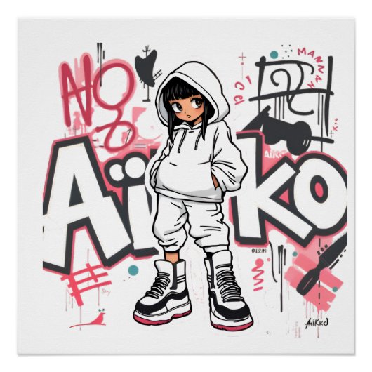 Summer Cool Bae ~ AiKo Kids Poster (Vorderseite)