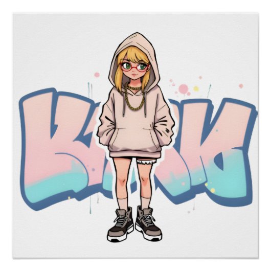 Summer Cool Lisa ~ AiKo Kids Poster (Vorderseite)