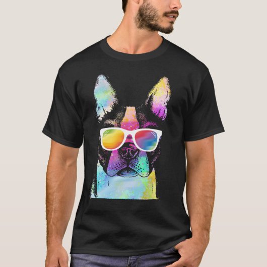 Summer cool pug T-Shirt (Vorderseite)