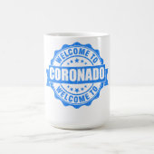 Summer Coronado - Kalifornien Kaffeetasse (Mittel)