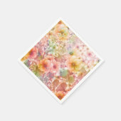 Summer Cosmos Pattern Serviette (Ecke)