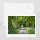 Summer Country Road: Cheshire Postcard Postkarte (Vorne/Hinten)