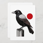 Summer Crow Art Card (Vorne/Hinten)