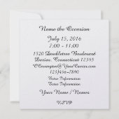 Summer Curriculum / Urlaub / Ruhestand Party Einladung (Rückseite)