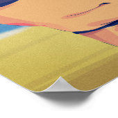 Summer Curvy Bikini Poster (Ecke)