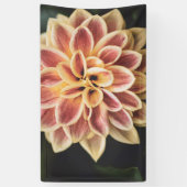 Summer Dahlia Blume (Floral Art) Banner (Vertikal)