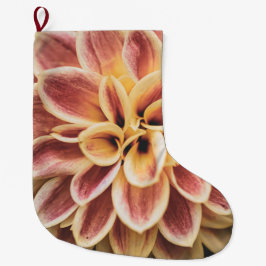 Summer Dahlia Blume (Floral Art) Großer Weihnachtsstrumpf