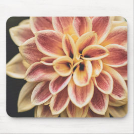 Summer Dahlia Blume (Floral Art) Mousepad