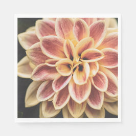 Summer Dahlia Blume (Floral Art) Serviette