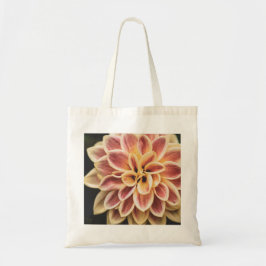 Summer Dahlia Blume (Floral Art) Tragetasche