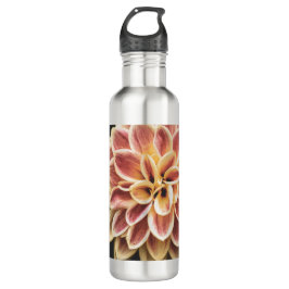 Summer Dahlia Schöne Blume (Blumenkunst) Edelstahlflasche