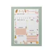 Summer Daily Planner Notepad  Notizblock (Rotiert)