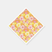 Summer Daises Paper Napkins Serviette (Ecke)