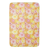 Summer Daisies Bath Mat Badematte (Vorderseite Vertikal)