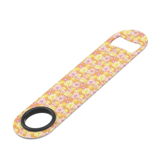 Summer Daisies Bottle Opener Speed Flaschenöffner (Rückseite Schrägansicht)