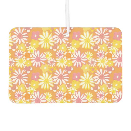 Summer Daisies Car Freshener Autolufterfrischer (Vorderseite)