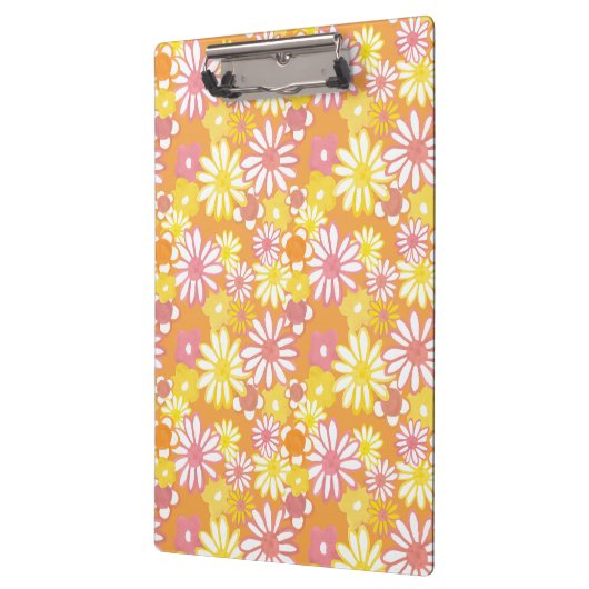 Summer Daisies Clipboard Klemmbrett (Links)